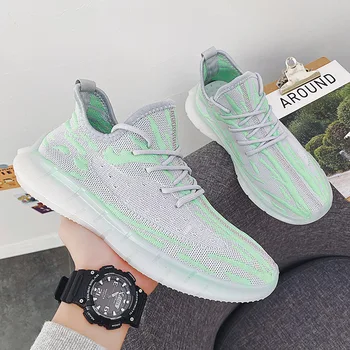 

New Trend Men Sports Shoes Light Breathable Brand Sneakers Men High Quality Comfortable Luxury Street Running Shoes Men Zapatos