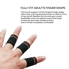 Эластичный пластырь, удобные, мягкие, высокая эластичность, прочные, для баскетбола, бейсбола, фитнеса, защитные аксессуары, Защитная повязка на палец