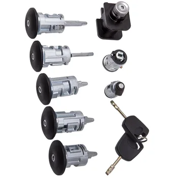 

Full Lock Set Bonnet Fuel Door Lock With 2 Keys For Ford Transit Connect 4425134 Ignition Barrel