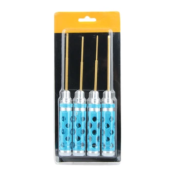 

4pcs Durable Aeromodelling Tools / Hex Screwdriver / Screwdriver Kit for RC Helicopter 1.5 / 2.0 / 2.5 / 3.0M Tools