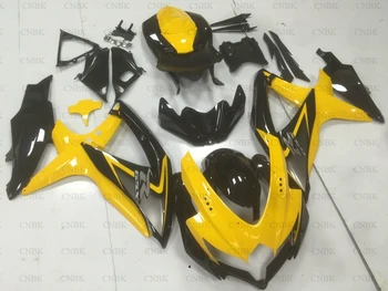 

Motorcycle Fairing for GSX R 750 2009 GSXR750 Fairing 08 09 GSXR750 Abs Fairing 2008 - 2010 K8 Black Yellow