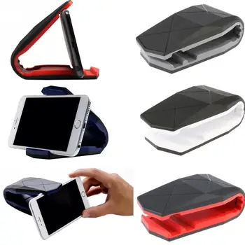

Universal Auto/Car Dashboard Bracket Alligator Clip Mobile Phone Stand Holder Reusable For Mobile/Cell Phone/GPS