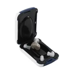 Маленькие наушники-вкладыши с усилителем Громкости Голоса Регулируемый тон мини слуховой аппарат портативный удобный здоровый уход