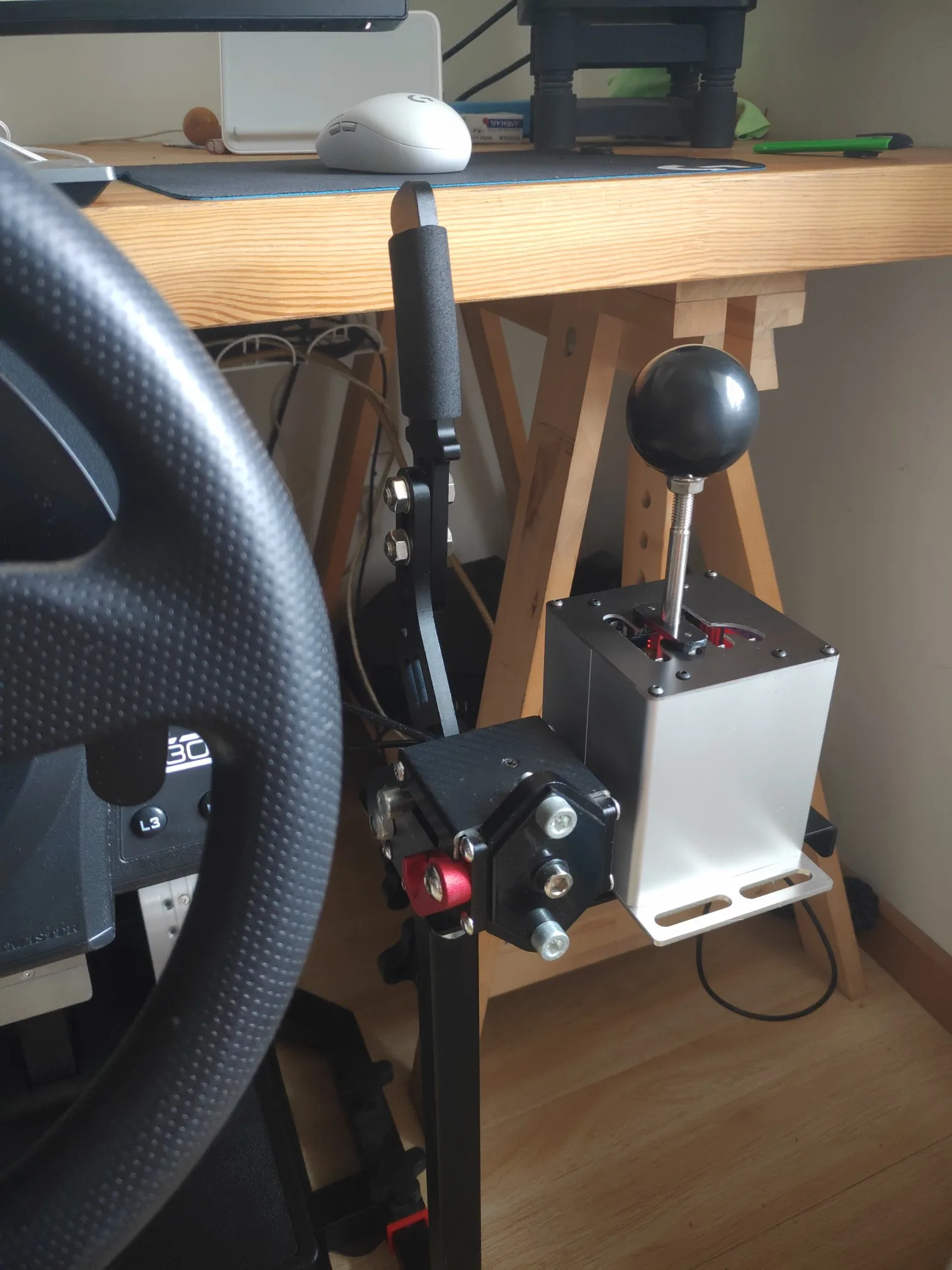 Para thrustmaster pc h sequencial shifter usb