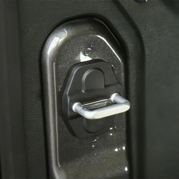 

Car Door Lock Cover For Jeep Wrangler JL Gladiator JT 2018 2019 2020 Durable ABS Practical to use