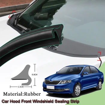 

DIY Car Seal Strip Windshied Spoiler Filler Protect Edge Weatherstrip Strip Sticker Auto Accessories For Skoda Rapid 2013-2020