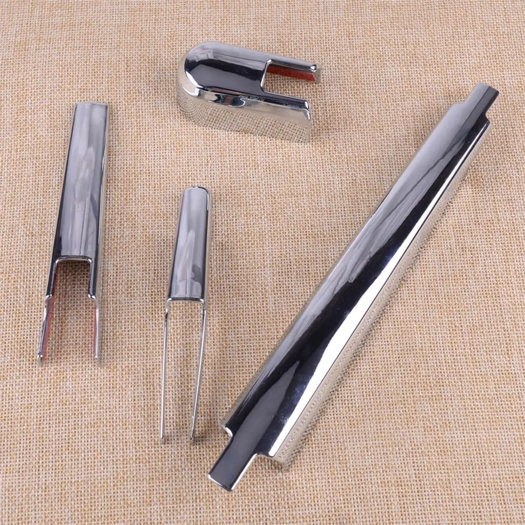 CITALL Chrome ABS Rear Window Tail Windshield Rain Wiper Brush Blade Cover Trim Fit for Hyundai Tucson