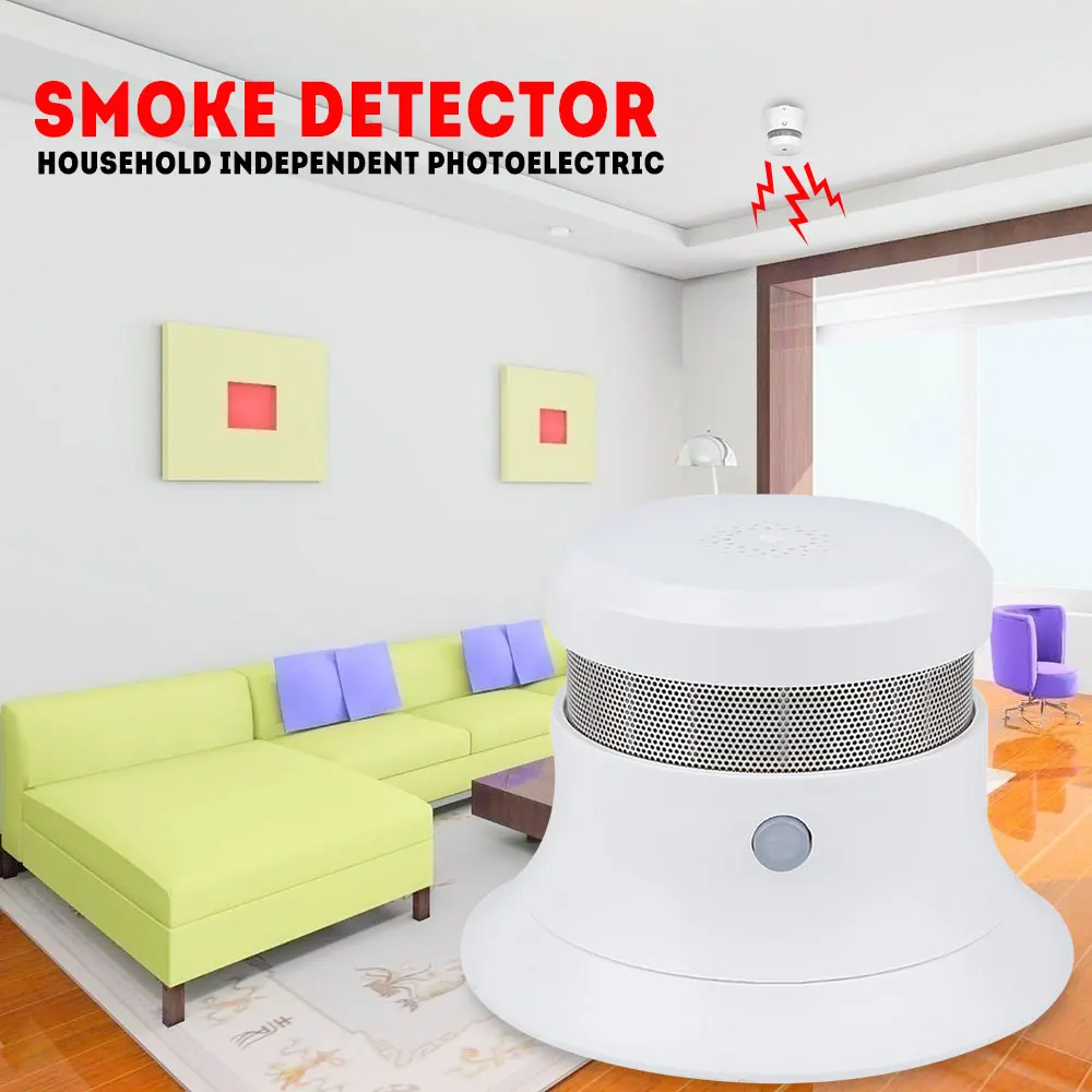 

New smoke Detector & Fire detector for fire detecting & Saving & Wireless Network Connect Smoke Detector for Safety