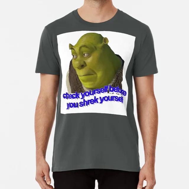shrek diri T shirt|T-shirt 