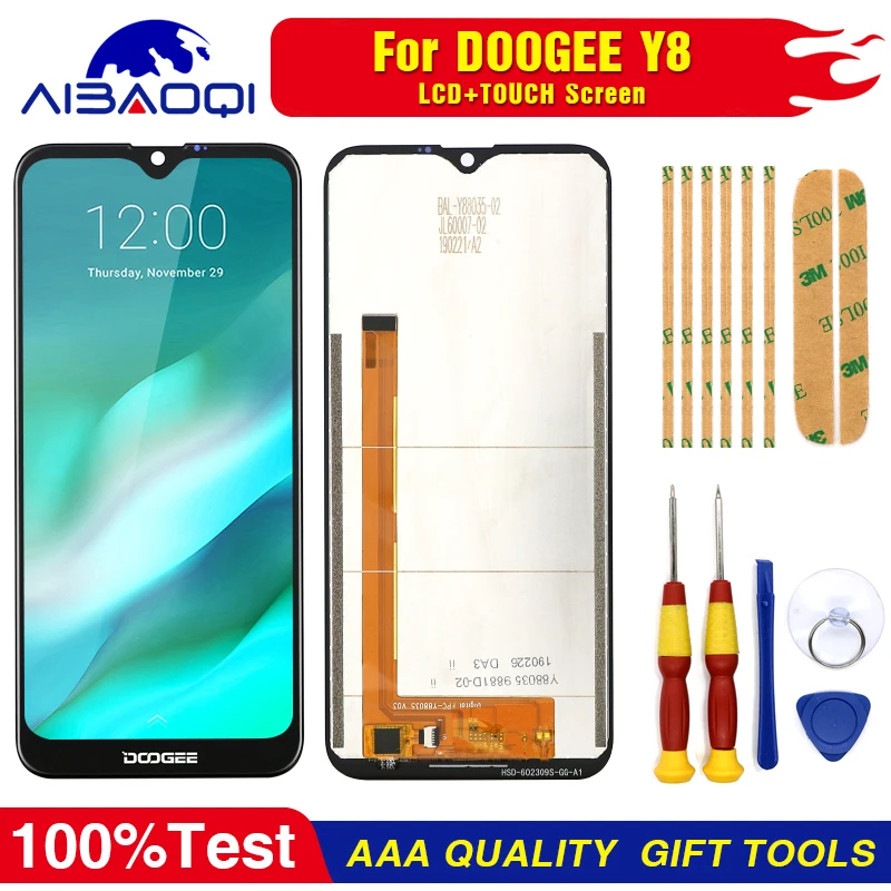 Новый оригинальный ЖК дисплей с сенсорным экраном экран для Doogee Y8 запасные части