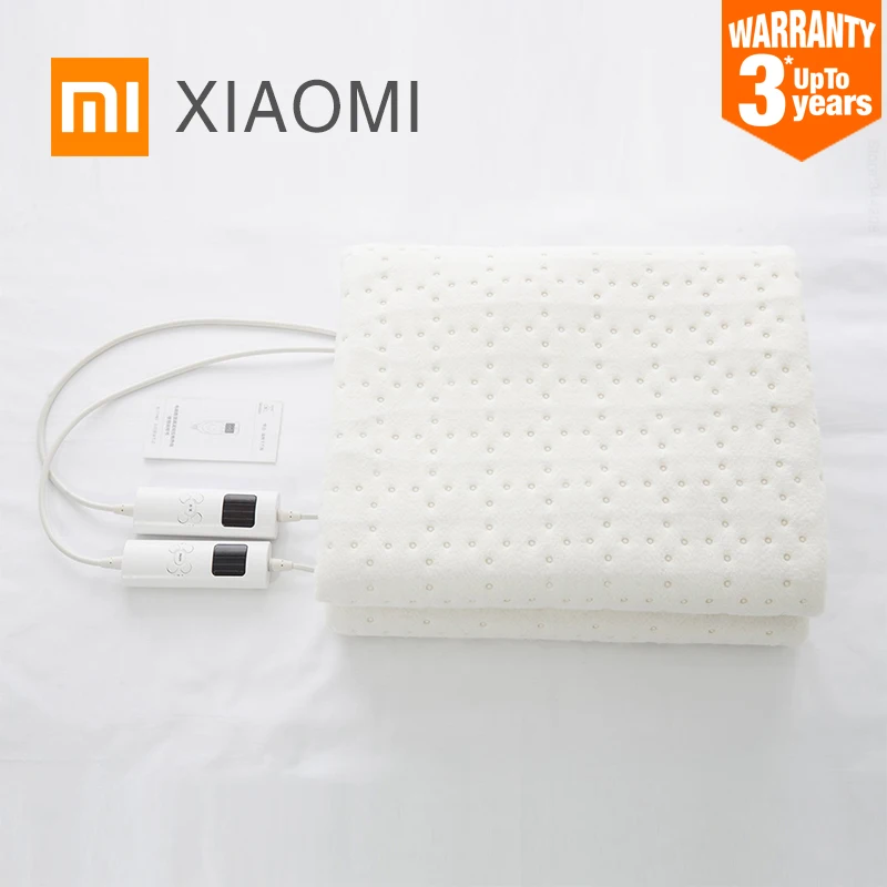

XIAOMI MIJIA QD Smart electric blanket Remove mites heated blanket heating pad mattress Control time temperature safety Washing