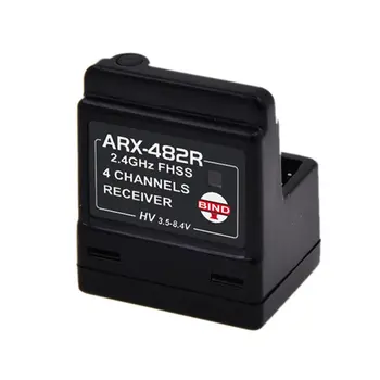 

Arx-482r New Built-in Antenna 4-channel Fhss Standard 2.4g Vertical Receiver