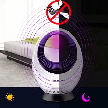 

New Design Photocatalyst Electric Mosquito Killer Lamp LED Mosquito Trap USB Electronical Bug Zapper Mosquito Killer Lamp Bulb