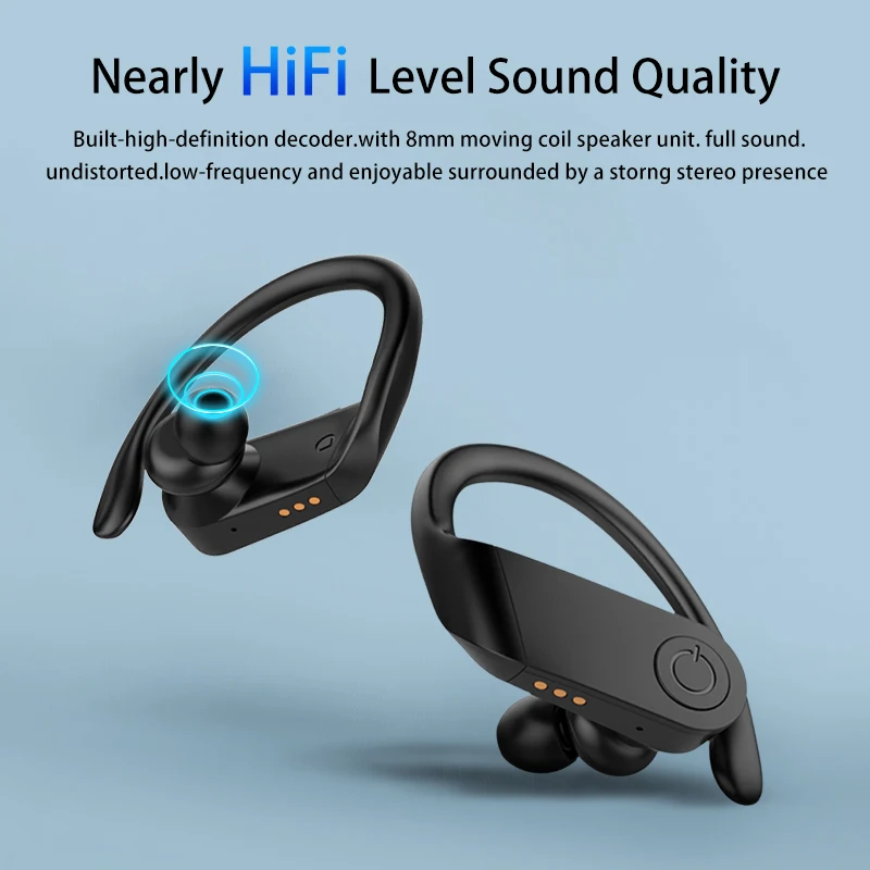 Fone de Ouvido Fone para o Telefone 5.0v sem Fio Display Bluetooth Fones Tws Estéreo Handsfree Esporte Apple Pkb1 B11 Led 4 High Quality Eletrônicos