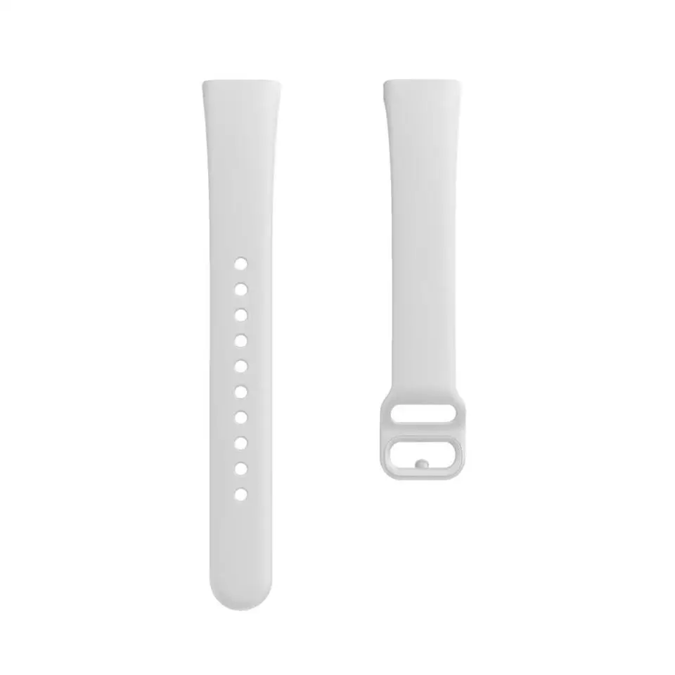Мягкий силиконовый ремень хорошего качества для samsung Galaxy Fit SM-R370 ремешок для замены часов - Цвет: white