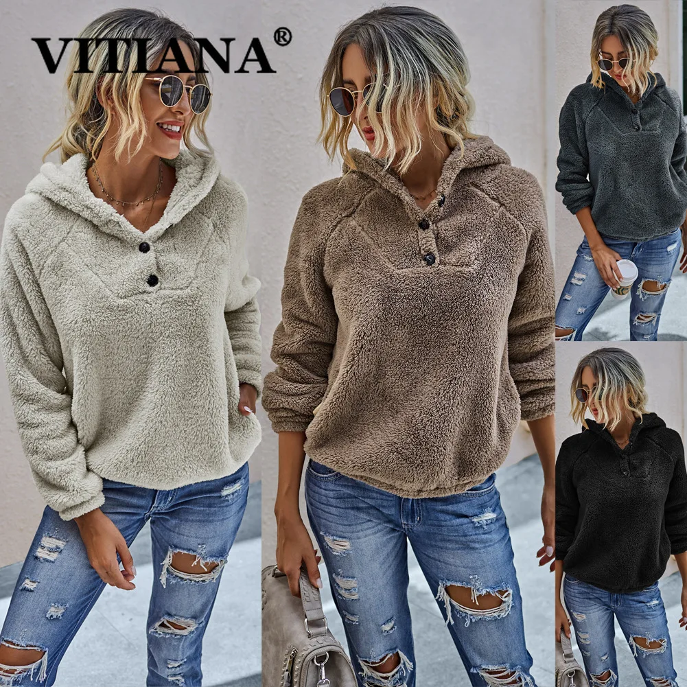 plush pullover hoodie