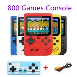 Consoles de jeux vidéo rétro 3 pouces, 800 en 1, 8 Bit, cadeau pour enfants 