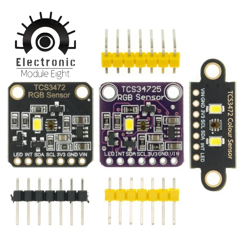 10 шт. Новый SX CJMCU-34725 TCS34725 цветной датчик RGB макетная плата модуль | Электронные