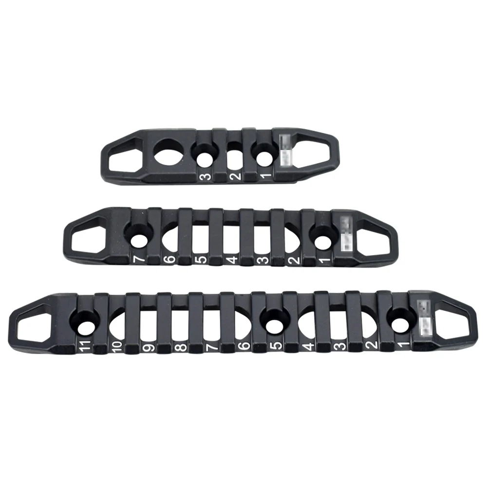 ActionUnion 3 7 11 слотов Тактический металлический рельс Handguard раздел M-LOK/Keymod Пикатинни Вивер рельсы крепления набор винтовка Охота