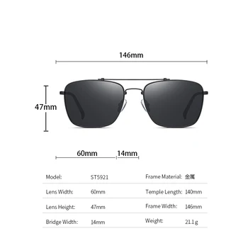 Fashion Designer Polarized Sunglasses for Women Men Luxury Vintage Driving Golf Sunglasses UV Protection with Case 4