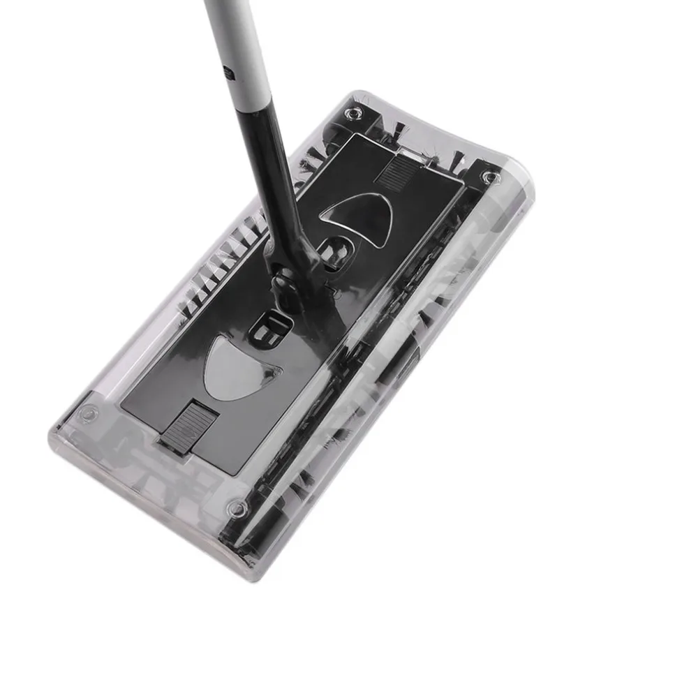 Cordless Electric Sweeper Hand-push Type Mop Rechargeable Battery Dust Collector 360 Degrees Rotation Carpet Floor Cleaner