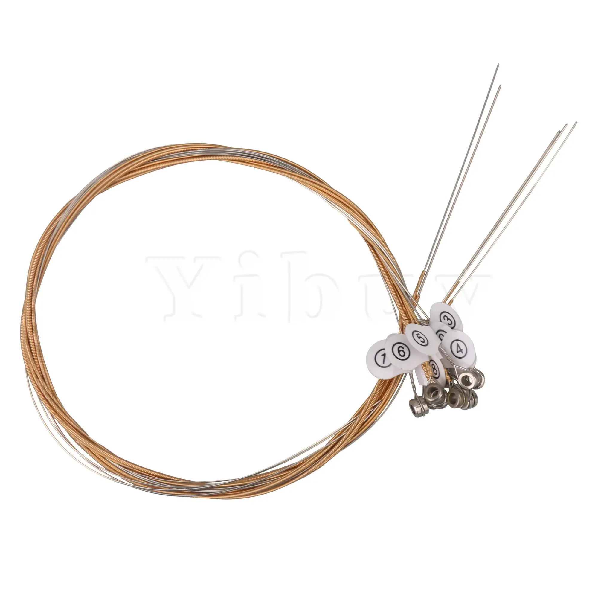 

Yibuy 10 штук стальные струны для Lyre Harp набор струн Muical Tool Part