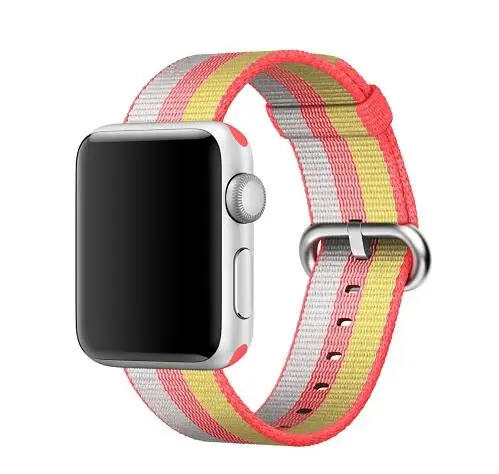 Тканый нейлоновый ремешок для Apple Watch браслет 38 мм 42 40 iWatch серии 5/4/3/2/1|strap for apple
