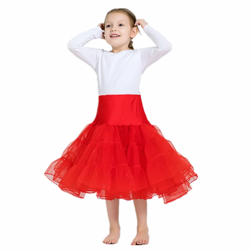 Детская винтажная Нижняя юбка балетная пачка Тюлевое платье для свадебного