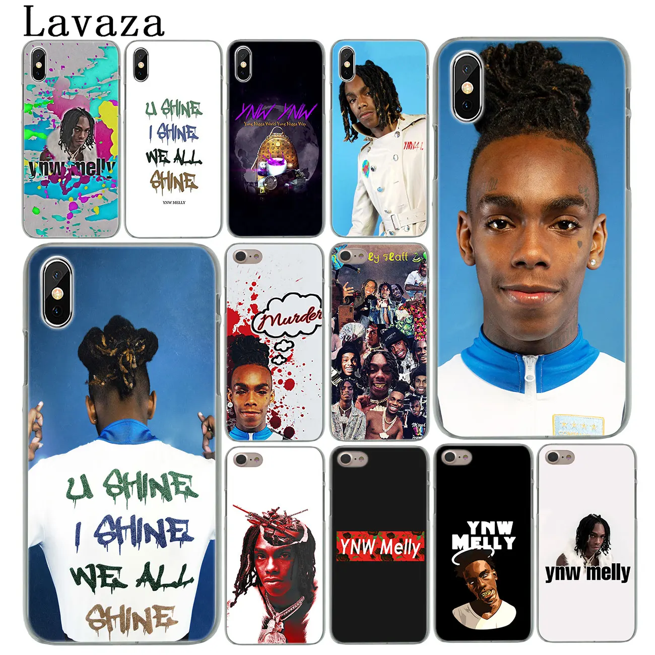 YNW Melly жесткий чехол для телефона iPhone XR X XS 11 Pro Max 10 7 8 6 6S 5 5S SE 4S 4|Чехлы-накладки| |