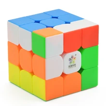 Yuxin черный Kylin 3x3x3 куб без наклеек Zhisheng волшебный куб для начинающих забавные игрушки для детей