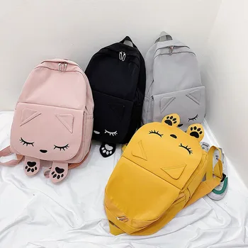 

2020 Cute Waterproof Nylon Backpack For Women Large Capacity Travel Backpacks Female School Bag for Teenage Girls Book Mochilas