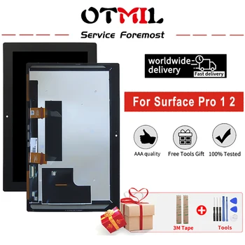 

100% Original 10.6 LCD For Microsoft Surface Pro 1 2 1514 1601 LCD Touch Screen Digitizer Assembly For Pro2 Pro1 lcd Replacement