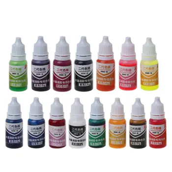 

10ml 15 Color Epoxy UV Resin Colorant Jewelry Liquid Pigment Bath Bomb Soap Dye DIY Handmade Crafts Art Sets