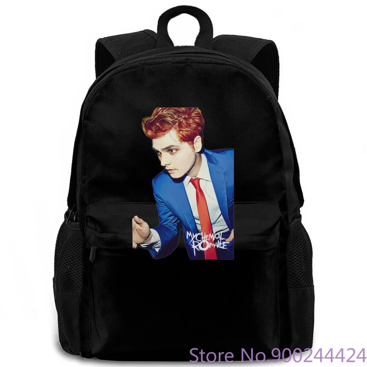 Gerard Way в синем цвете Смарт люкс My Chemical Roce MCR унисекс женщины мужчины рюкзак для
