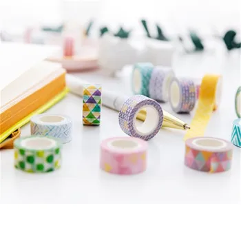 

4pcs Planner Adhesive Washi Tape Creative stationery DIY Scrapbooking Masking Tapes Label Japanese Masking tape