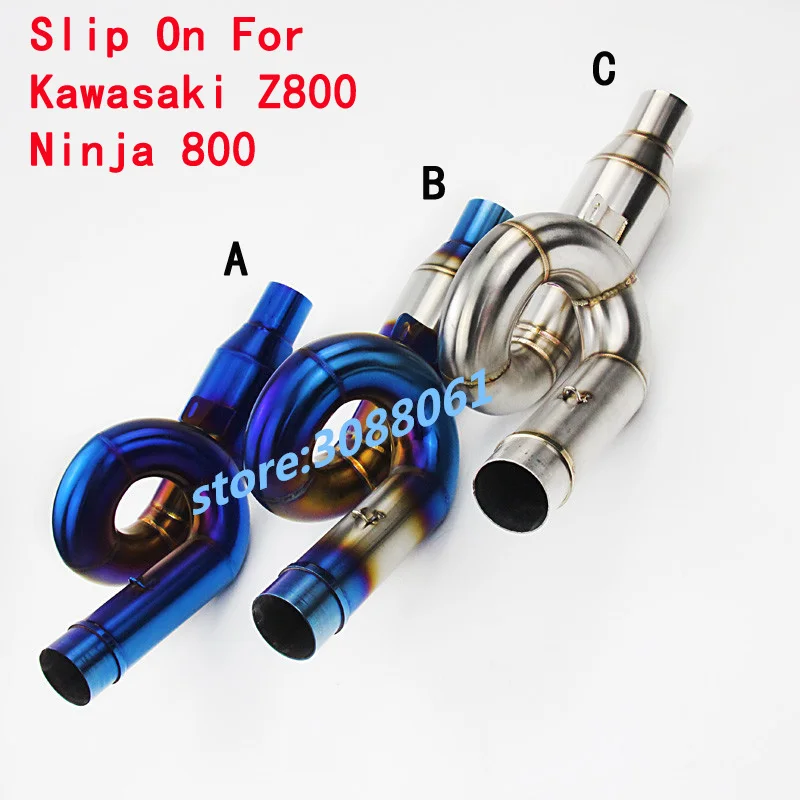 Z800 Full System Motorcycle Modified Stainless Steel Roundabout Exhaust