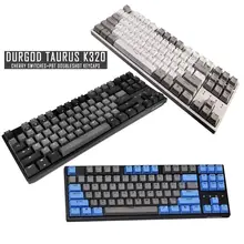 DURGOD Телец K320 механическая клавиатура [Cherry MX Настенные переключатели NKRO 87 клавиш игровая клавиатура для геймера/пишущая машинка/офис-QWERTY клавиатура-раскладка клавиатуры