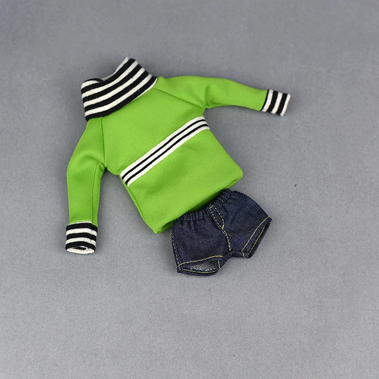 Эластичные джинсы брюки длинные штаны для куклы Blyth одежда модный наряд шорты для Blyth 1/6 BJD куклы аксессуары
