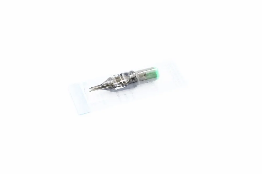 

ET Cartridges Disposable Gray Transparent Tips Round Shader Cartridge Tattoo Needles C1005RS 20PCS