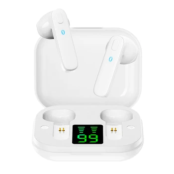 

TWS Bluetooth Earphones Wireless Earbuds with Wireless Charging Case 9D Stereo Sound Waterproof Charging Box for Xiaomi Lotus