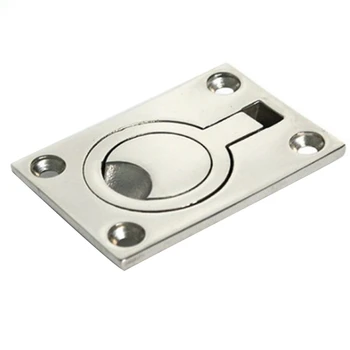 

Durable Stainless Steel Marine Boat Yacht Deck Hatch Flush Pull Lift Locker Pull Handle Ring Door Knobs Handles Pull Ring
