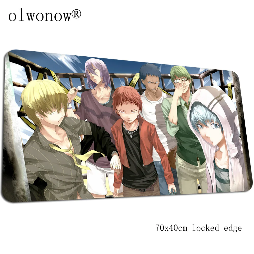 Kuroko's Basketball mouse pad 70x40 см домашние коврики для мыши лучший игровой коврик для мыши геймер Популярные персонализированные коврики для мыши Клавиатура ПК pad - Цвет: Size 700x400x2mm