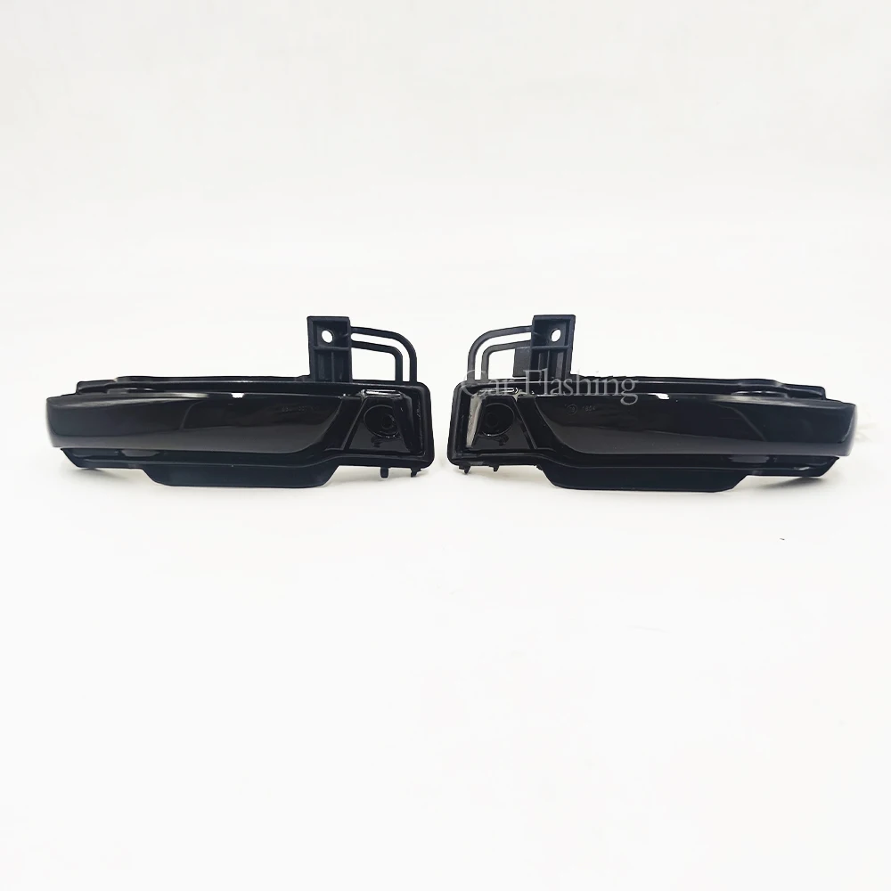 MKptopia 2 Luci Specchio Laterale LED Per Jeep Grand Cherokee WK2 2011-2020 – Frecce Dinamiche Sequentiali Fumé