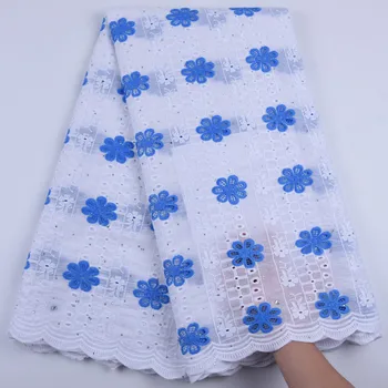 

Cotton Lace Fabric 2019 High Quality Lace Swiss Voile Lace In Switzerland Latest African Dubai 100% Cotton Lace Fabric Y1678