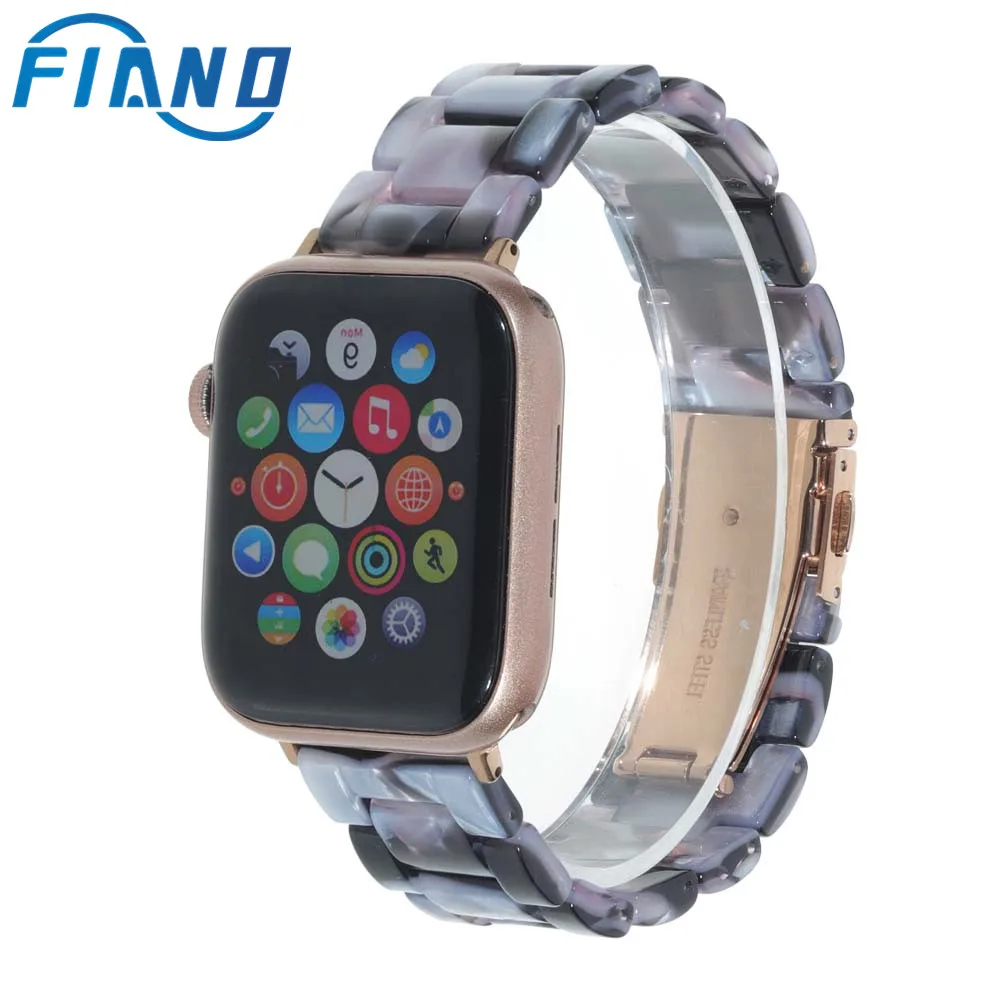 Ремешок для часов имитация керамики APPLE Watch 3/2/1 42 мм/38 мм браслет Iwatch ремешок из