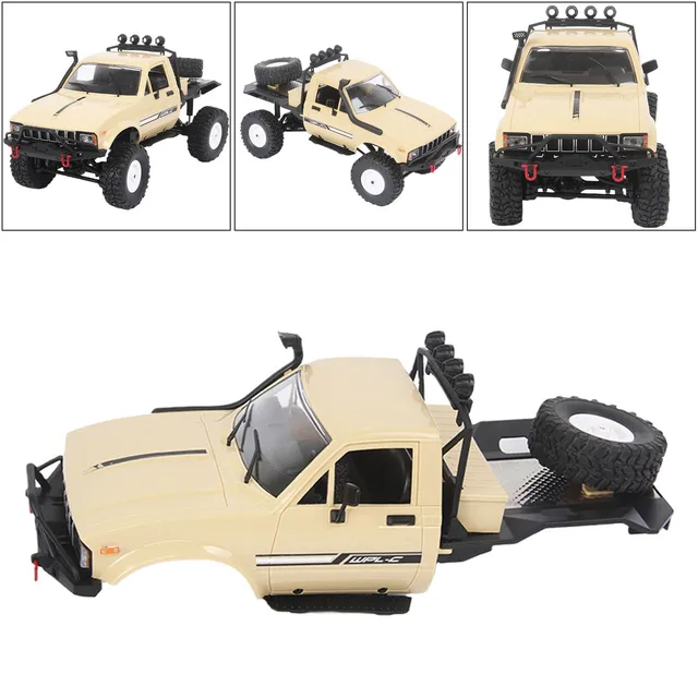 Auto Shell Karosserie Abdeckung Baugruppe DIY Teil Für 1//16 WPL C14 C24 RC Truck