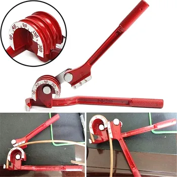 

90/180 Degree Heavy Duty Tube Tubing Bender Pipe Curving Pliers Brake Fuel Line Pipe Bending Tool For Soft Tube