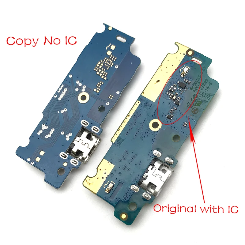 Запасные части для Motorola Moto E4 usb зарядный порт Micro Dock разъем плата зарядки гибкий кабель