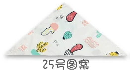 1 шт. нагрудники для малышей Smock Infant Burp Cloths мультфильм слюнявчик полотенце детские принадлежности для еды мягкие детские вещи - Цвет: 25