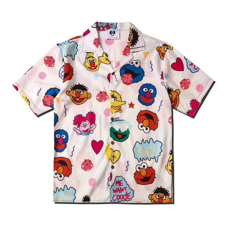 Рубашки мужские летние белые с коротким рукавом и отложным воротником в стиле